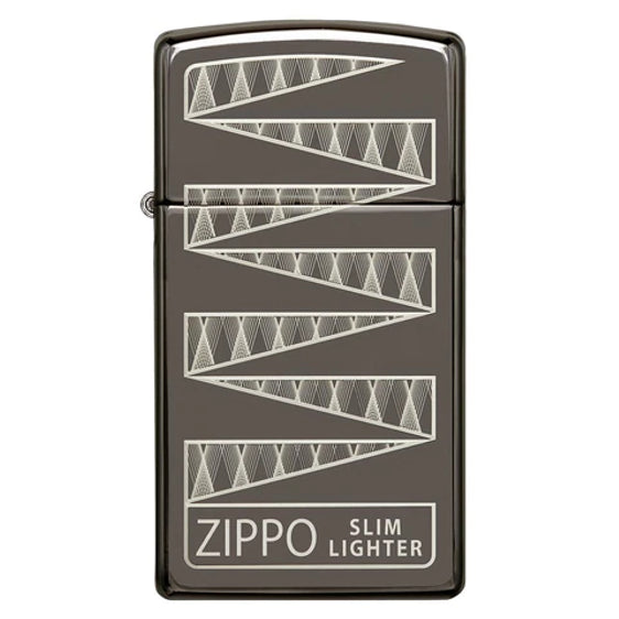 Zippo Lighter - Slim 65th Anniversary Collectible - Lighter USA
